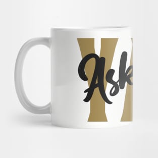 Ask YAH - gold Mug